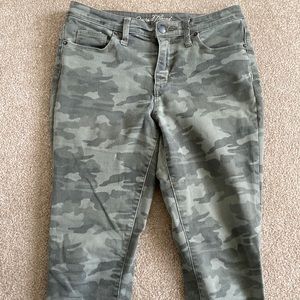Camo jeans
